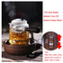Glass Water Kettle for Electric Heater Ceramic Smart Coffee Mug Cup Warmer Teapot Bottle Jug Adjustable Heating Tool Best Gift