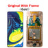 6.7''Original For Samsung Galaxy A80 A805 A805F LCD display Touch Screen Digitizer Assembly with Fingerprint For Samsung A90 LCD