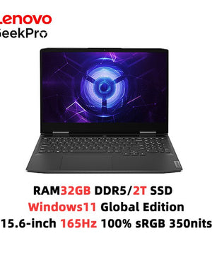 Lenovo GeekPro G5000 Gaming Laptop 13th Gen Intel Core I7-13700H/32GB/2TB SSD/RTX 4060/4050 8GB 15.6-inch Notebook PC 2023 New