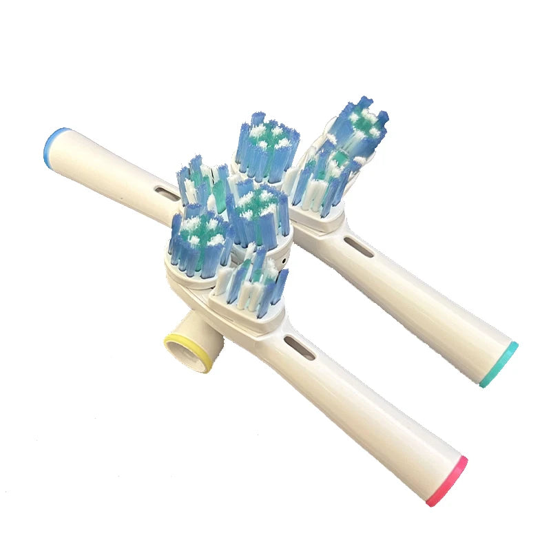 4pcs/set Electric Toothbrush Replacement Head Replaceable Tooth Brush Heads For Oral B Rotary Toothbrush Nozzles SB-417A