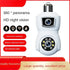 E9 Dual Lens Bulb Light Camara Indoor Night Vision Wireless Smart Camera 360 Degree Panoramic Wifi Bulb Dome Socket Network Came