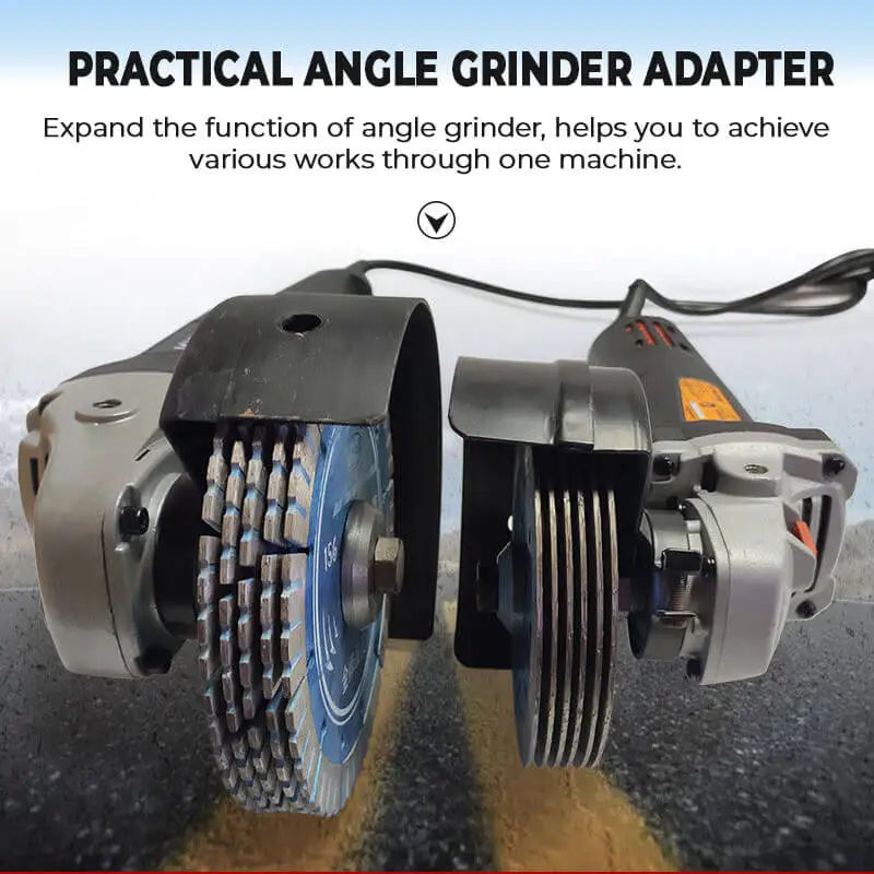 M10 M14 Angle Grinder To Grooving Machine Adapter 100/125 Type Angle Grinder Polisher Interface Converter Power Tools Adapter