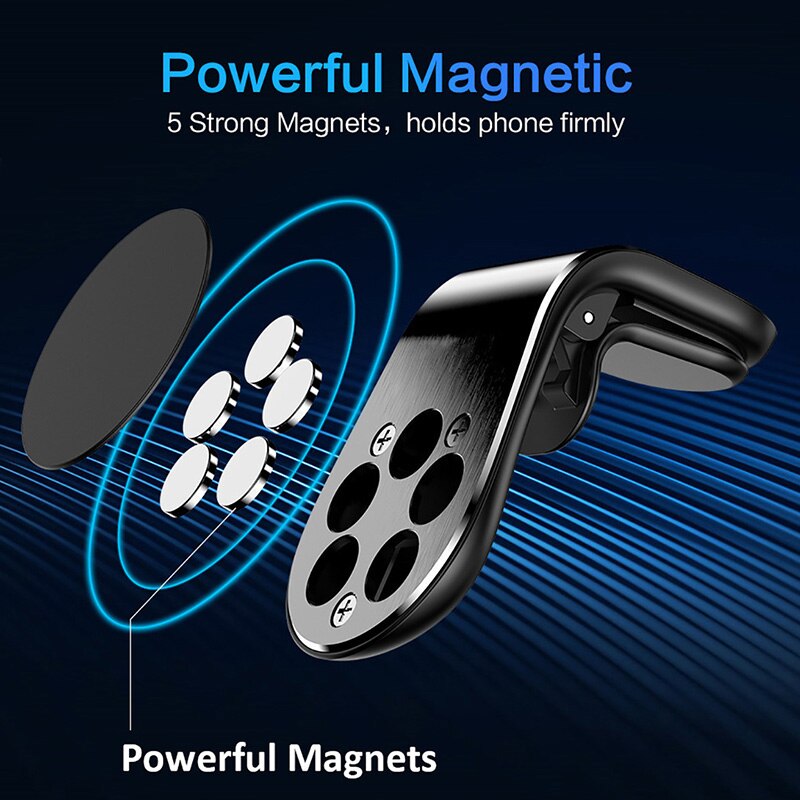 Universal Magnetic Phone Holder in Car Phone Stand Clip for Bracket Mount Car Suppot Phone Holder Suit to All Model Cellphone