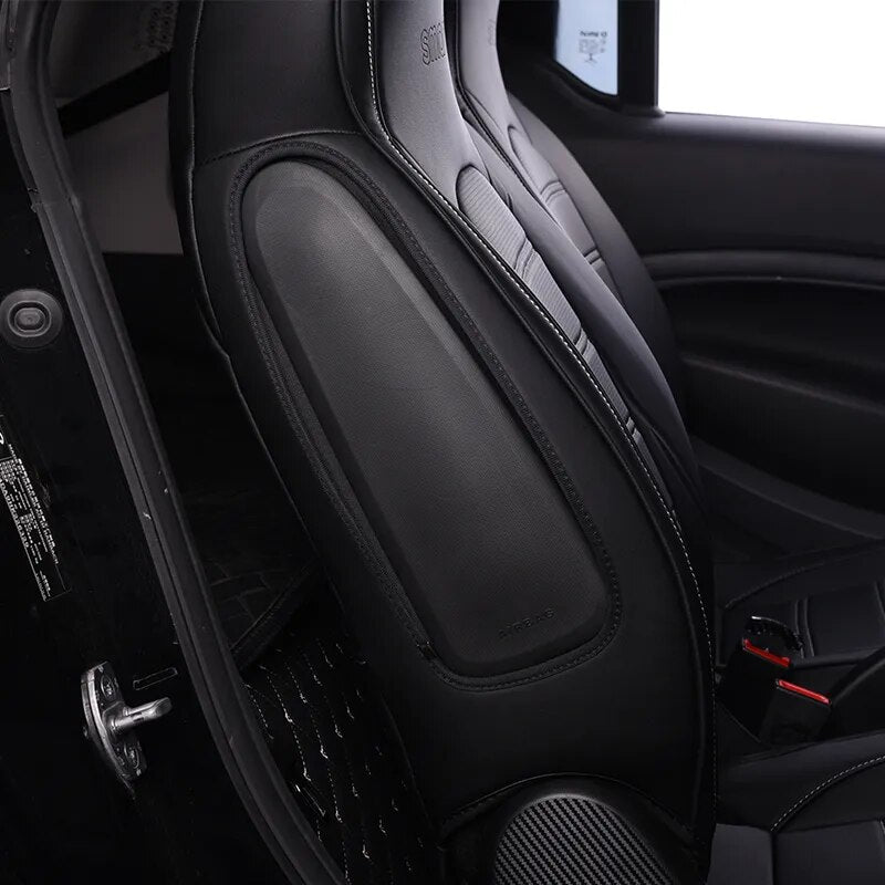 Custom For Smart 453 Fortwo 2019 Car Seat Cover Four Seasons Breathable Cushion Decoration Interior Styling Accessories