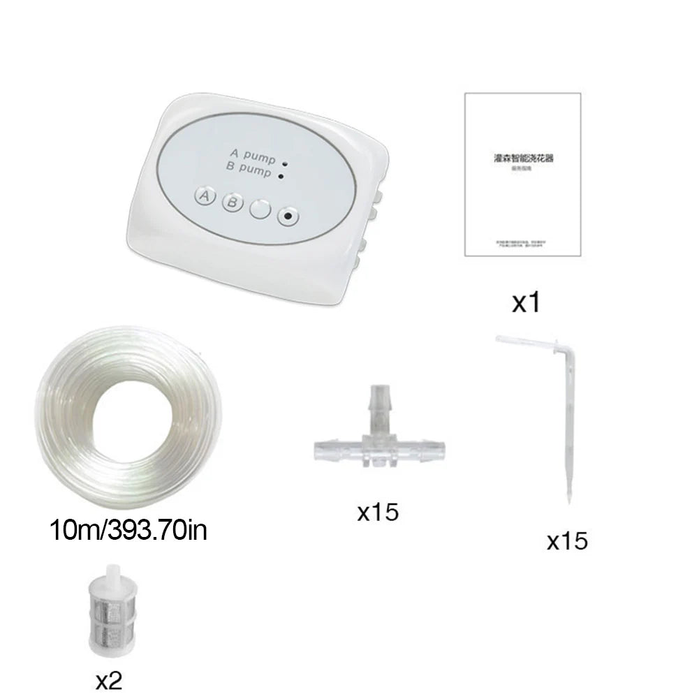 WiFi Self Watering Plant Waterer Save Water Remote Mobile Phone Control Irrigation Timer for Lawn Vegetable Garden Potted Garden