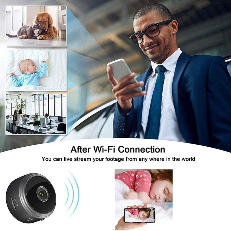 A9 Mini Camera 1080P HD IP Camera Wifi Video Surveillance Camera for Home Secret Security Protection Remote Wireless Camcorders