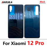 New Housing Battery Cover Repair Replace Back Door Rear Case With Adhesive For Xiaomi Mi 11T / Mi 11 / Mi 12 Pro With LOGO