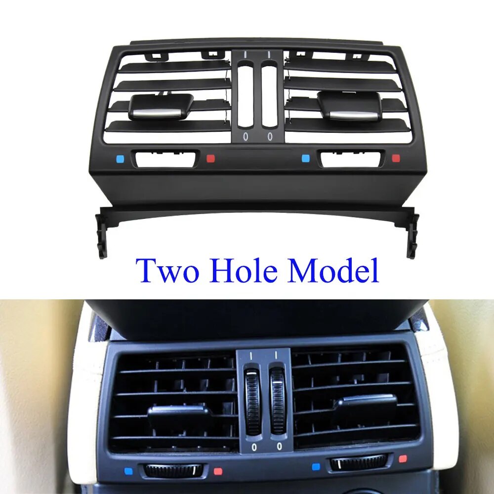 Interior Rear Air Conditioning Cover AC Vent Grille Outlet Cover Panel For BMW X5 X6 E70 E71 2007 2008 2009 2010 2011 2012 2013