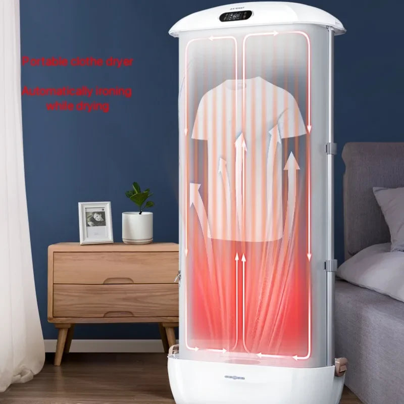 220V Tianjun Cloth Drying Machine Household Iron Steam Automatic Wireless Vertical Portable Clothes Dryer Dryer Machine