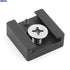 Cold Shoe Mount Adapter Base with 1/4" Mounting Screw for Camera Cage Flash LED Light Microphone Hot Shoe Adapter