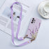 For Samsung Galaxy A13 4G Case Necklace Lanyard Rope Soft Back Cover For Samsung A13 5G A 13 GalaxyA13 2022 Flower Fundas Bumper