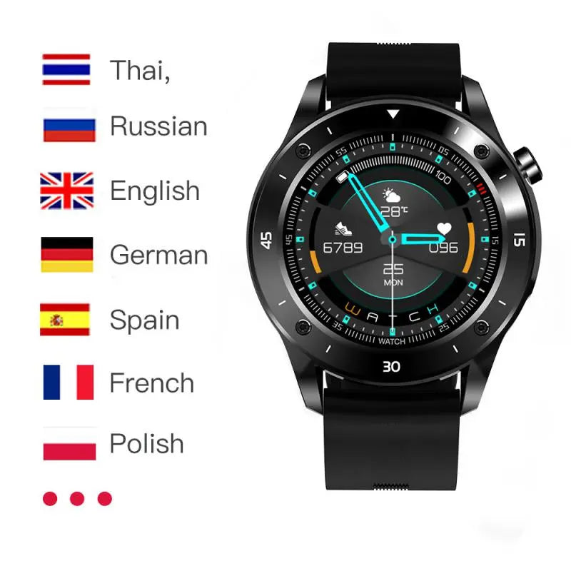 Lenovo Men Sport Smart Watch GT5 Full Touch Heart Rate Bluetooth Control Smartwatch Fitness Tracker GPS Bracelet Woman Gift 2023