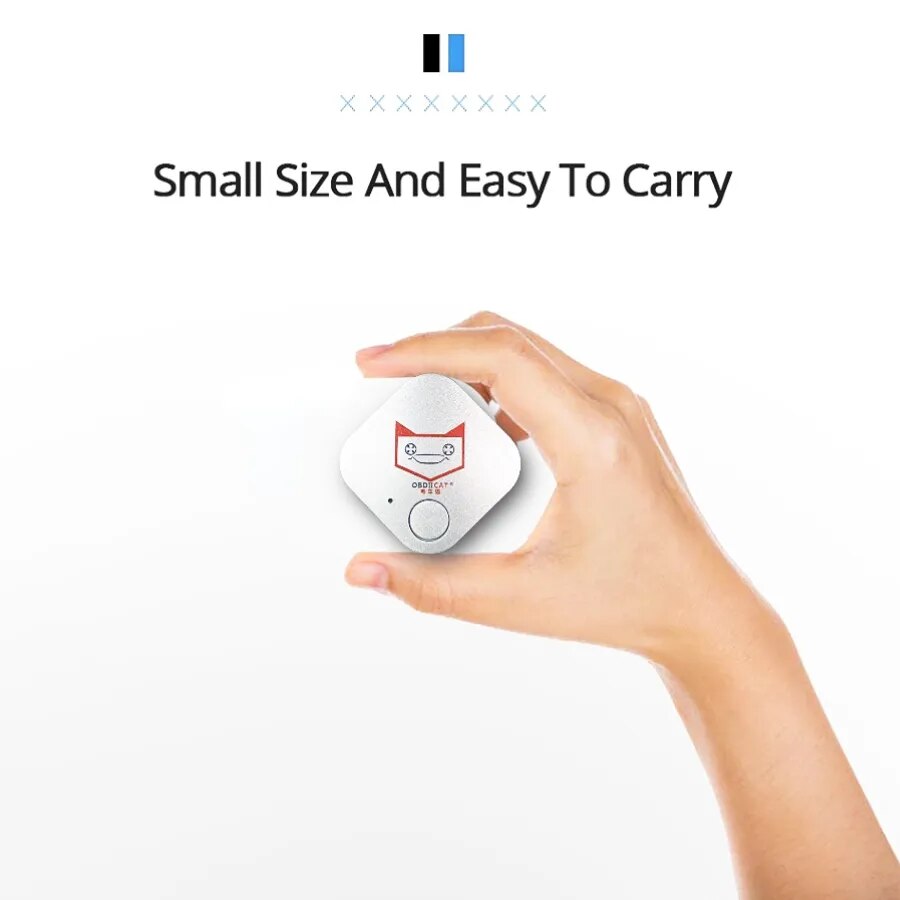 New Arrival Mini Tracking Device Child Finder Pet Tracker Location Smart Bluetooth Tracker Car Pet Vehicle lost tracker