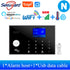 WiFi GSM Alarm System Tuya Smart Home TFT Screen RFID APP Touch Keyboard House Burglar Security Alarm Support Voice Switching