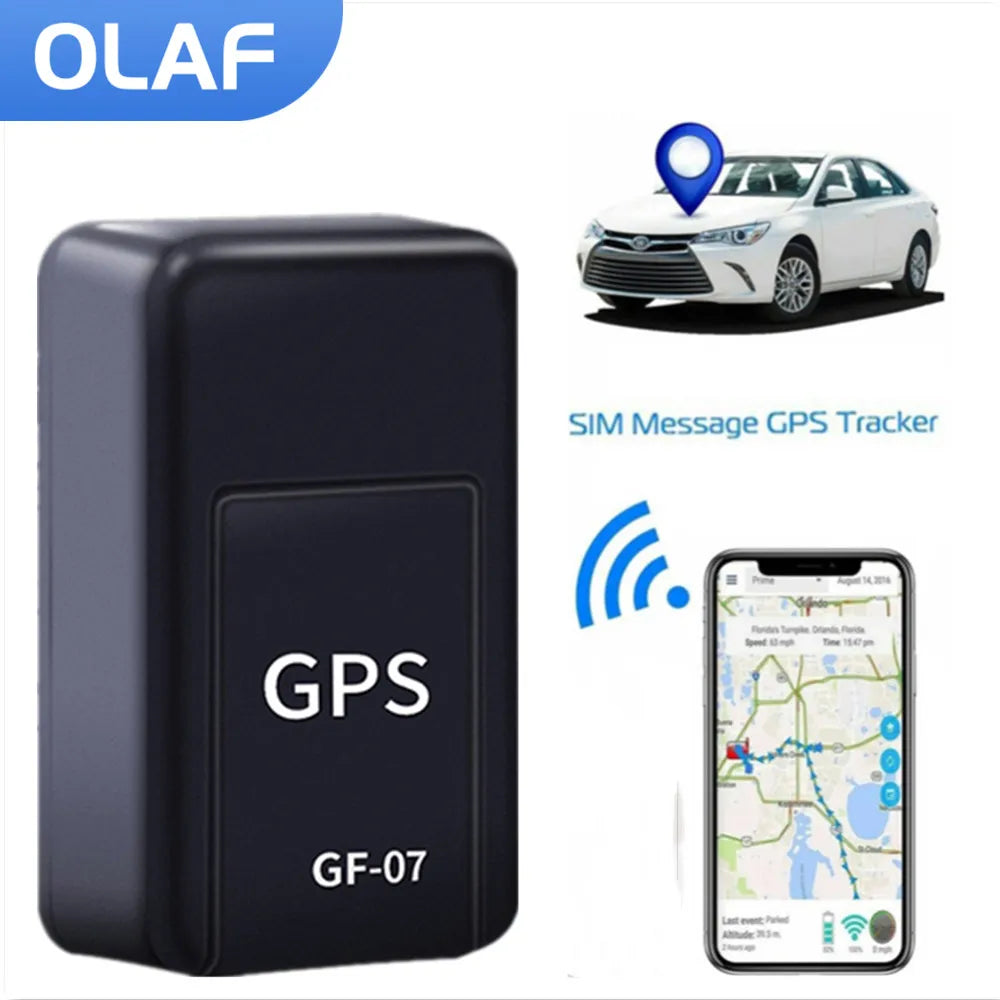 Mini GPS Tracker for car Positioner Real Time Tracking device Auto Magnet Adsorption Locator SIM Inserts Message Pets Anti-lost