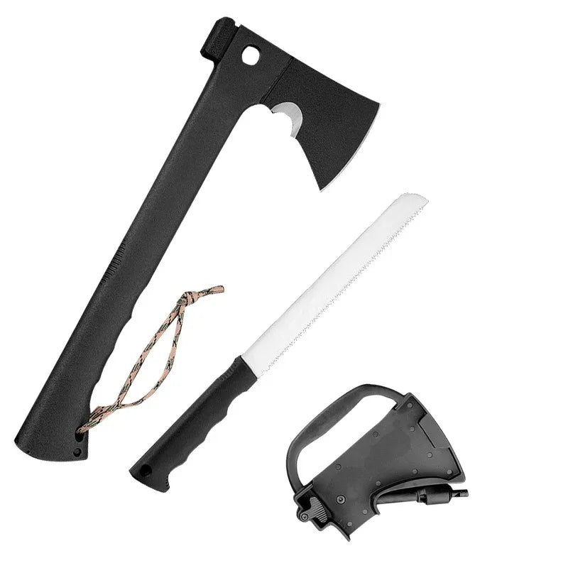 Outdoor Camping Multifunctional Jungle Tomahawk Fire Axe Field Equipment Cutting Tree Wood Cutting Hardware Tools Products