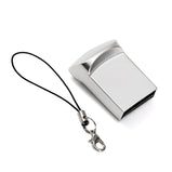 JASTER Mini Metal USB flash drive 8GB 16GB Pendrive 32GB 64GB Personalise Pen Drive  Memory Stick U disk Gift Free Custom Logo