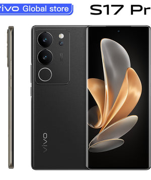 Original VIVO S17 Pro 5G Mobile Phone 6.78 Inch AMOLED Dimensity 8200 Octa Core 80W SuperFlash Charge 50M Triple Camera NFC