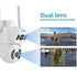 KERUI 6MP HD Wireless PTZ WIFI IP Home Security Camera System Dual Lens 8CH NVR Video H.265 CCTV Waterproof Surveillance Kit