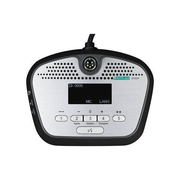 cordless discussion unit for audio conferencing wireless conference system