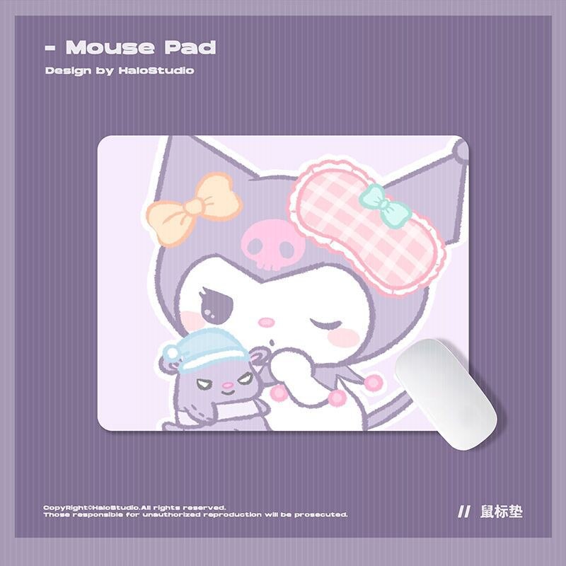 Office family computer desks mini cartoon cute dog mouse pad desk pad desktop mouse pad mouse pad gaming