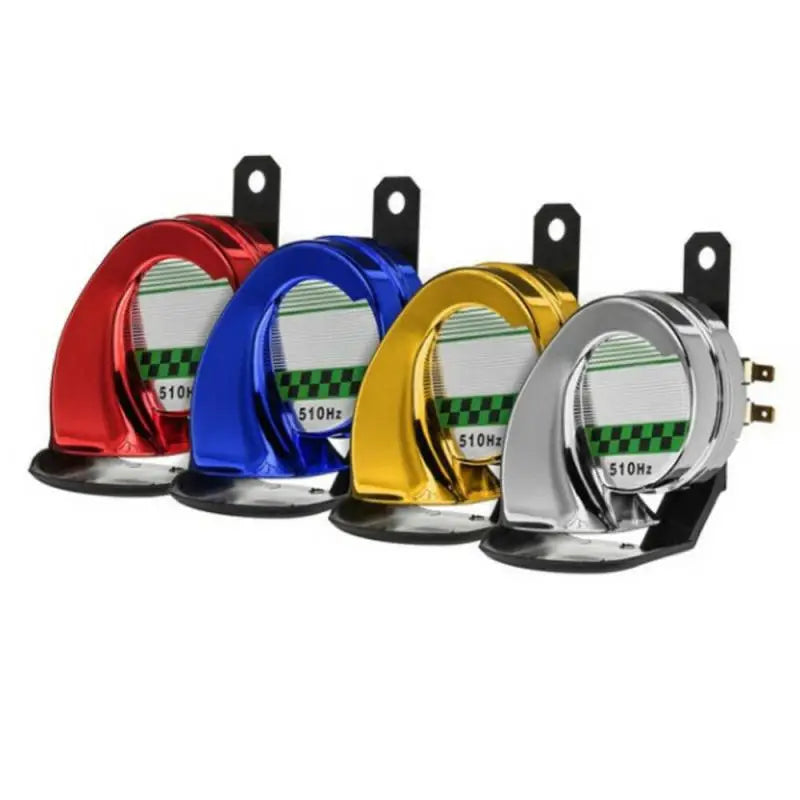 12V Waterproof 130dB Snail Air Horn Siren Loud Sound Truck Motorcycle Boat Car Motorcycle Horns Electrical & Ignition Parts
