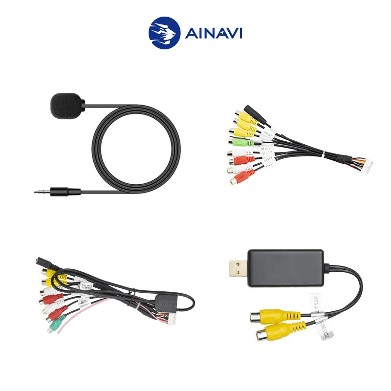 Ainavi Microphone for android car radio MIC AI voice control Activation code RCA Cable