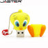 Cartoon Duck USB 2.0 Flash Drive Rabbit Pen Drive Gifts for Children Memory Stick Real Capacity 64GB/32GB With Key Chain U Disk