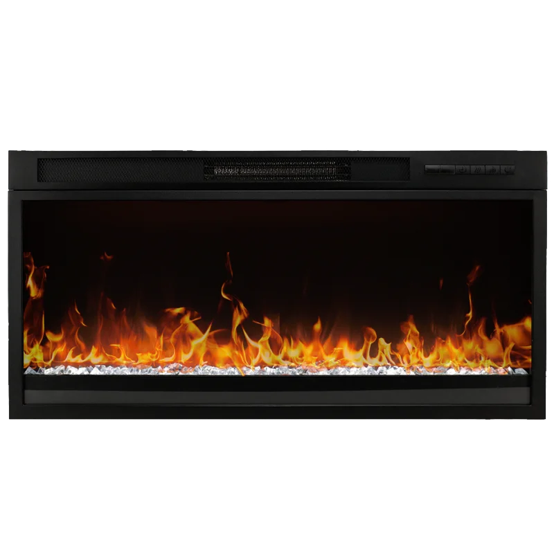 Electric Fireplace 220V 1400W Core Fake Decorative Fireplace Simulation Flame Electric Fireplaces with 3d Fire Fake Fireplace