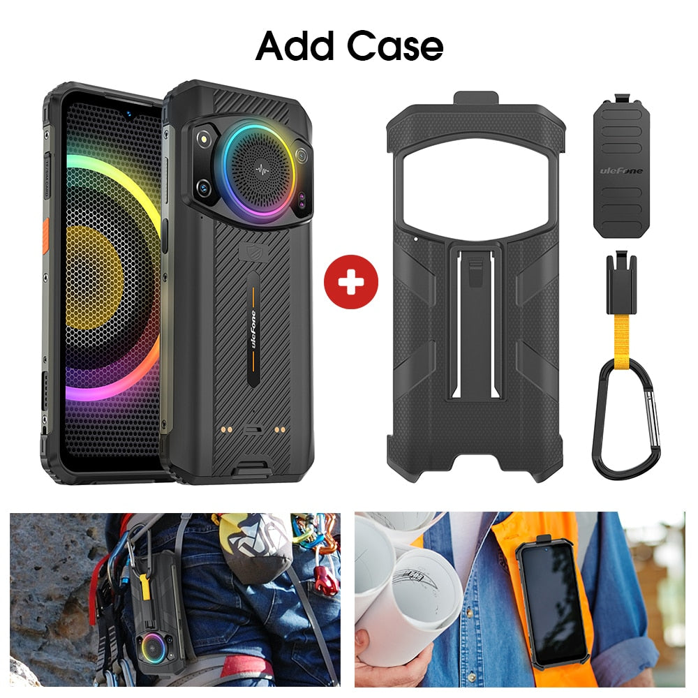 [World Premiere]  Ulefone Armor 21 Rugged Phone 16GB RAM 256GB ROM Smartphone Android 13 G99 moblie phone 64MP 9600mAh Global