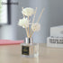 Elegant Decoration Fresh Air Long-lasting Scent Reed Diffuser Improve Air Quality Natural Fragrance Glass Bottle Aromatherapy