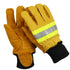 Cow Leather Fire Gloves Heat Resistant Radiant Work Protection Fireproof Gloves for Protecting Rescuers'hand Safety Gloves