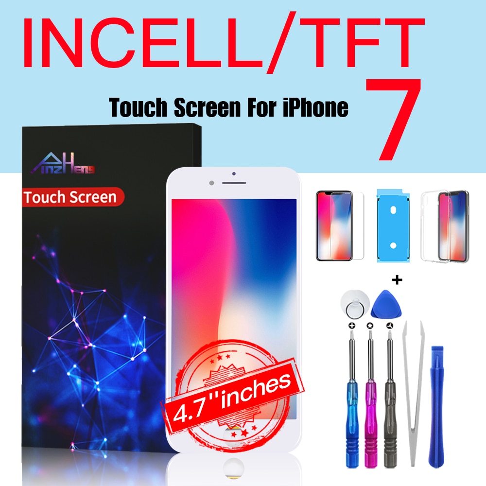 PINZHNEG Original High Quality INCELL LCD OEM For iPhone 6 Display 6S 7 8 PLUS SE 2020 Replacement Screen 10 Years Warranty