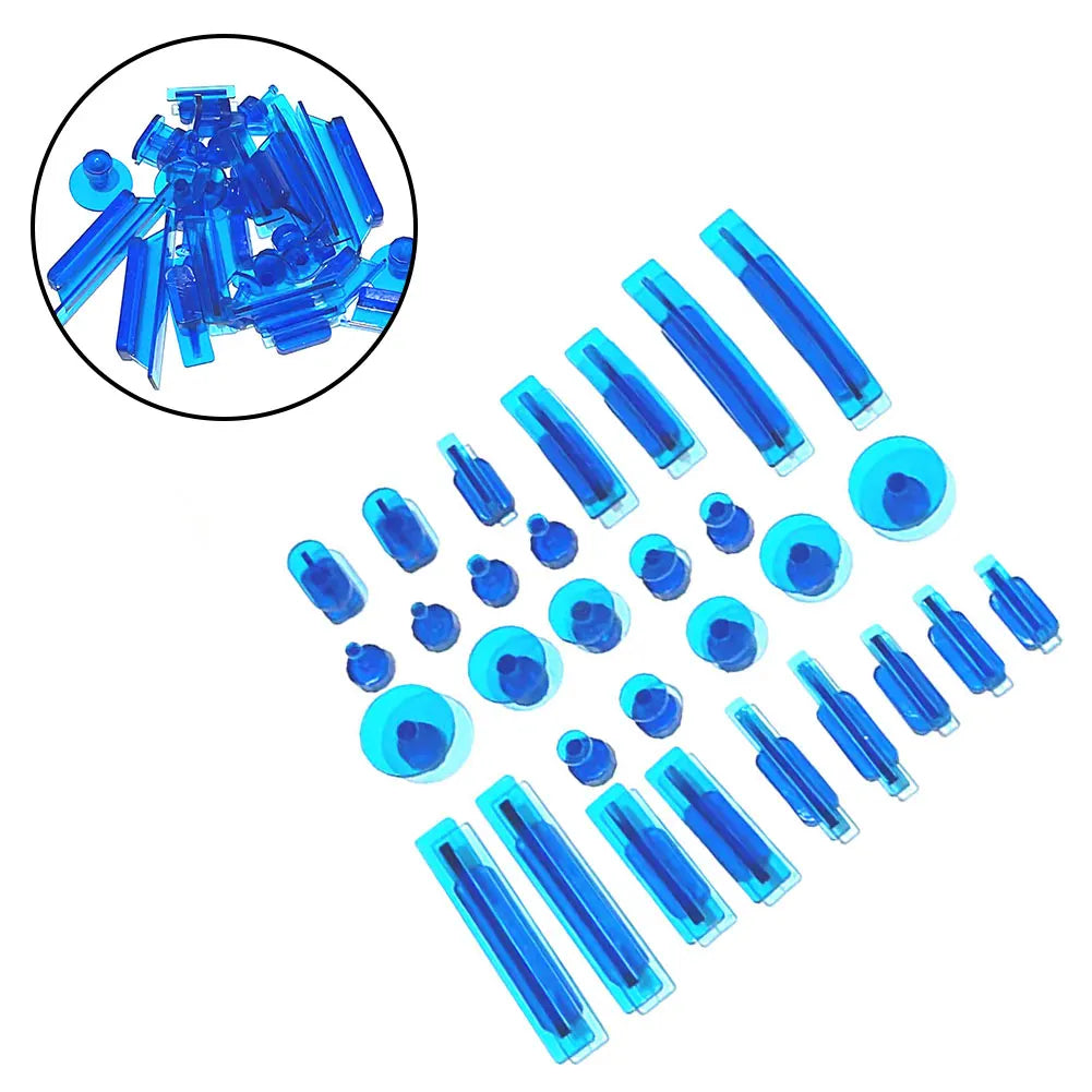 10/15/30Pcs/set Glue Tabs Dent Lifter Tools Dent Puller Removal Tool For Auto Paintless Dent Repair Glue Tabs For Car Body