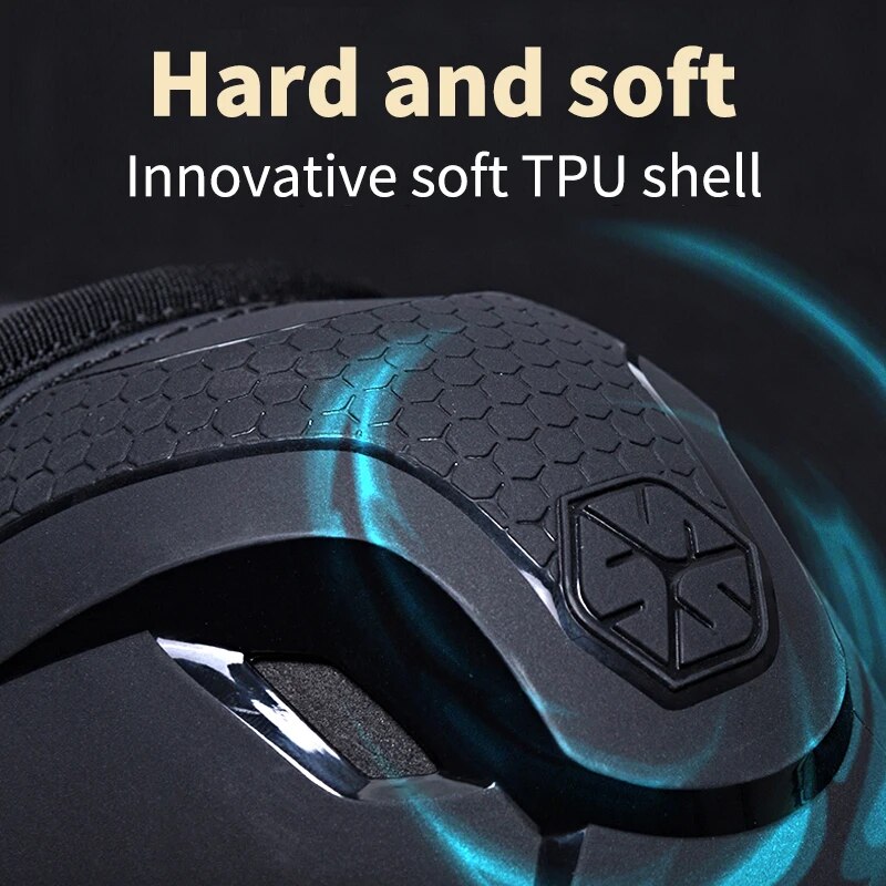 SCOYCO Motorcycle Protector K26H26 Knee Elbow Protector 4/PCS TPU Material Anti Fall Collision Protector CE Protector