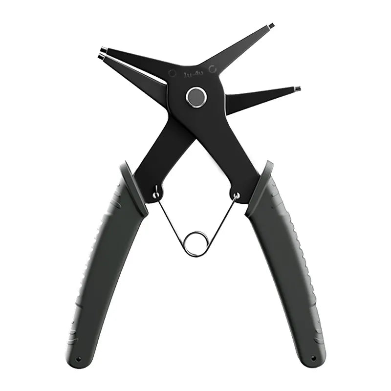 2 in 1 Snap Ring Plier 4 Way Type Circlip Pliers Multifunctional Professional Hand Tool