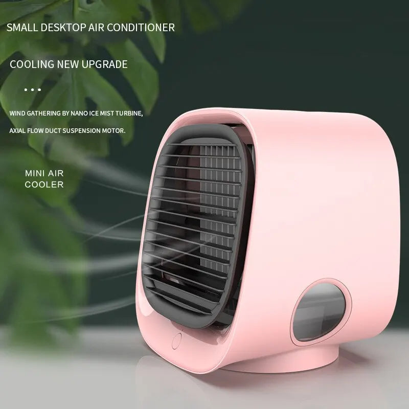 Mini Air Cooler USB Desktop Home Office Air Conditioner Fan Portable Air Cooler