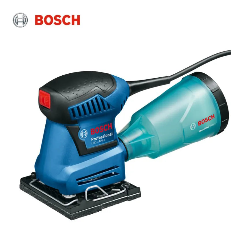 Bosch Professional Electric Orbital Sander Woodworking Polished Grinding Polishing Flat Sanding Machine Power Tools 180W