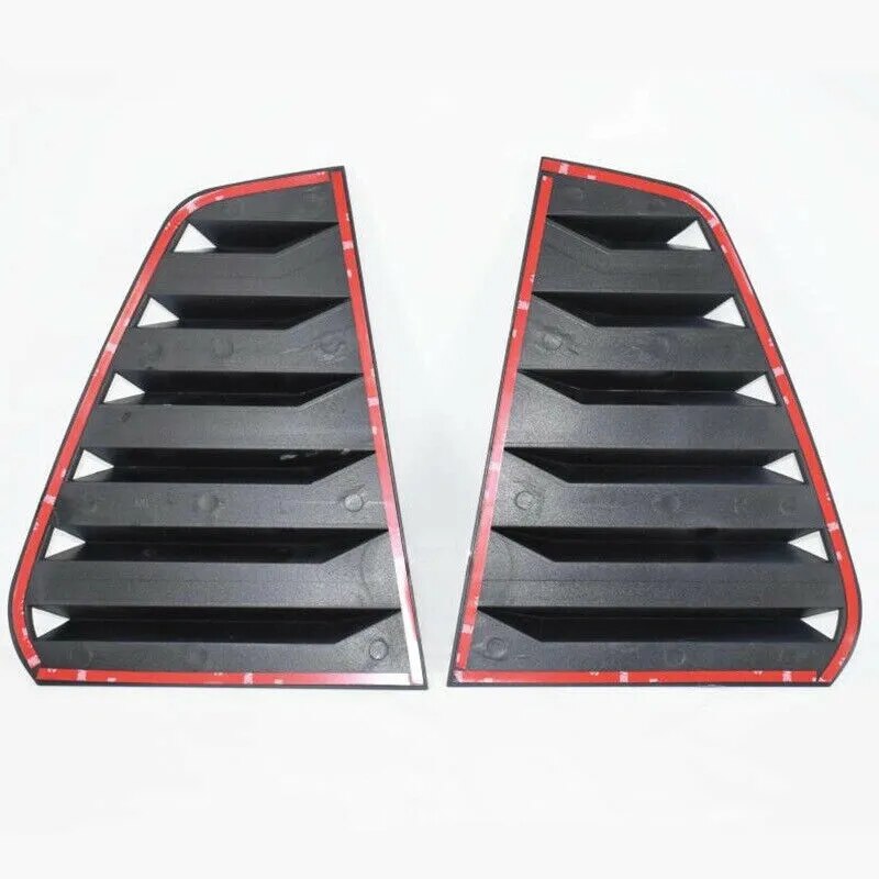 2PCS Car Rear Window Shutter Cover Trim for VW GOLF 6 GOLF 7 GOLF 7.5 GOLF 8 MK7/7.5/8 GTI GTD R Window Louver Side Vent Trim