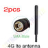 gws 1 2pcs 4G Antenna SMA Male for 4G LTE Router External Antenna for Huawei B593 E5186 For HUAWEI B315 B310 698-2700MHz