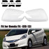 Fit For Honda Fit Jazz GE6 GE8 2009-2013 Side Wing Rearview Mirror Cover Cap With Signal Lamp Hole Car External Trim Accessories