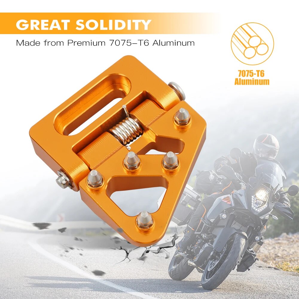 NICECNC For KTM 390 790 890 990 950 1050 1090 1190 1290 Super Adventure R S T 690 Enduro SMC R Rear Brake Pedal Step Tip Plate