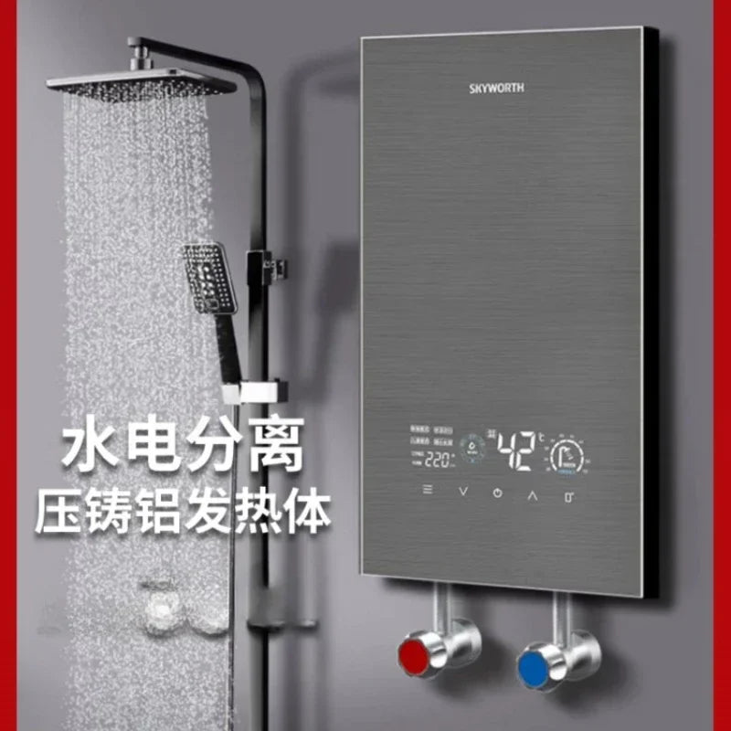 Instant Electric Water Heater for Fast Heating and Constant Temperature Hot Water Tankless Water Heater 220V Water Heater Shower