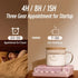 Electric Coffee Mug Warmer Heating Coaster Warming Pad for Tea Water Milk 3 Temperature Adjustment Drink Food Heater 220V