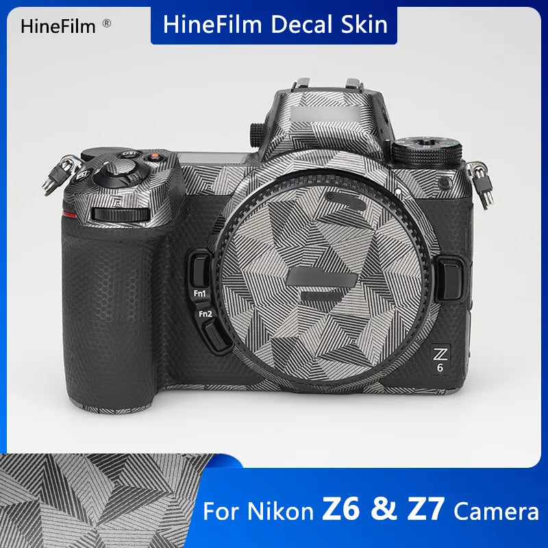 For Nikon Z6 Z7 Anti-Scratch Camera Sticker Coat Wrap Protective Film Body Protector Skin Cover FTZ Adapter ring MB-N10 Handle
