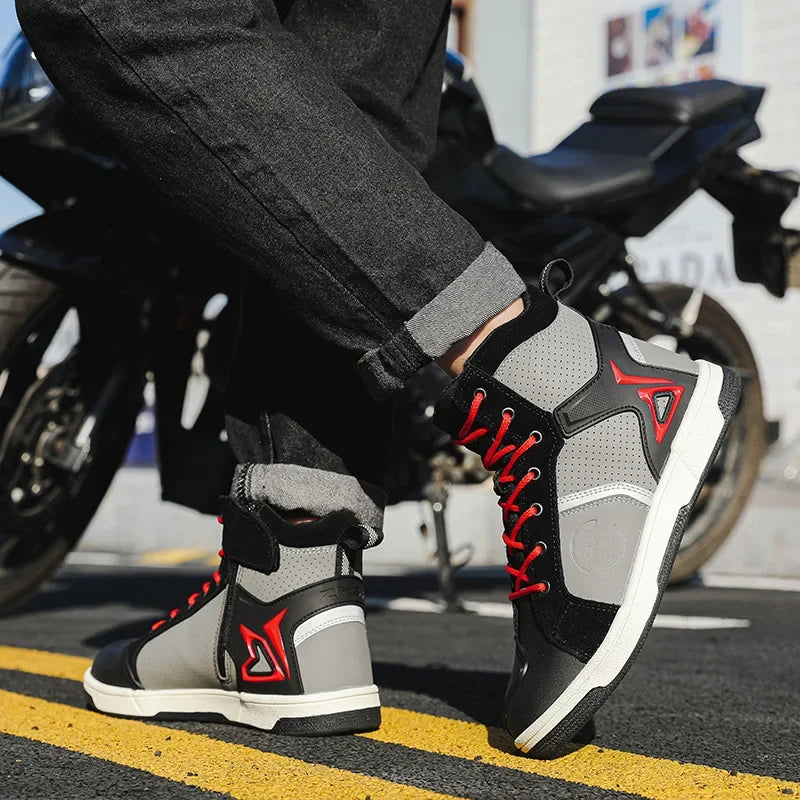 Men's Motorcycle boot Off road Racing Boots Motorcycle Equipment Knight Boots racing shoes  botas motocross 오토바이 신발
