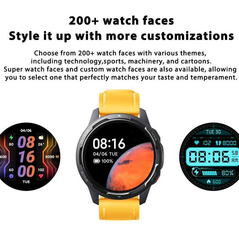 Global Version Xiaomi Mi Watch S1 Active Smart Watch GPS 470mAh 1.43 AMOLED Display Bluetooth 5.2 Heart Rate Sensor Blood Oxygen