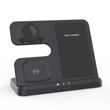 3 in 1 Wireless Charger Stand For Samsung S22 S21 S20 S10 Ultra Note Galaxy Watch 5 4 Active Buds 15W Fast Charging Dock Station