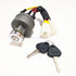 For VOLVO EC55/140/210/240/290/360 Excavator Ignition Switch Start Igniter Electric Door Lock Key Excavator Parts