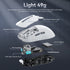 X3 Charging Bluetooth Mouse Tri Mode Connection, PixArt PAW3395, 26000dpi, 650IPS, 49g Lightweight Macro Gaming Mouse